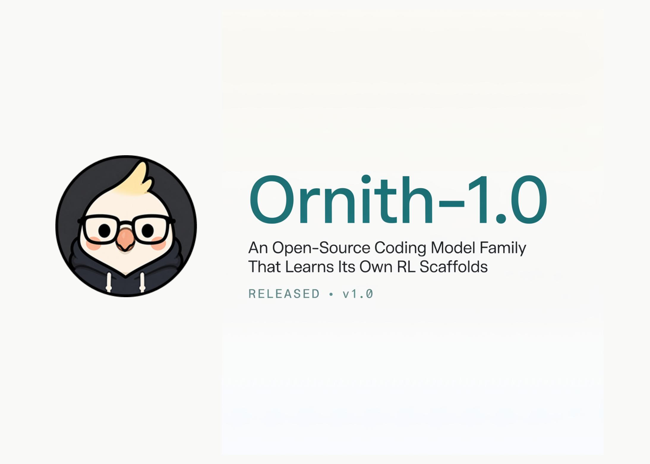 DeepReinforce lança Ornith-1.0: modelo open-source que aprende o próprio scaffold de código