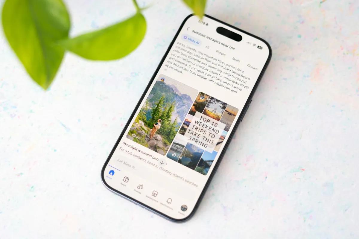 Meta lança busca com IA baseada em posts do Facebook