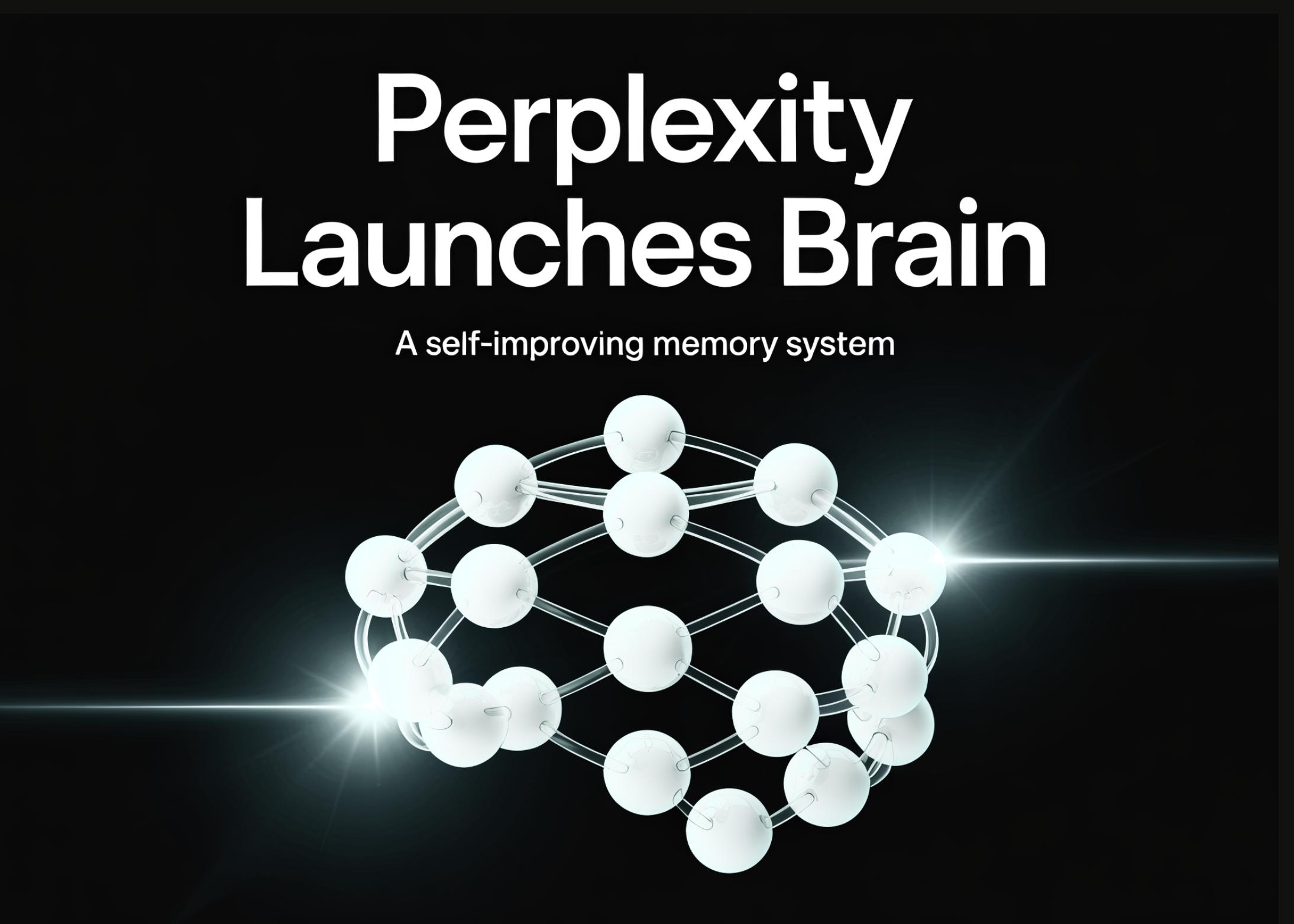 Perplexity Lança Brain: Sistema de Memória Auto-Evolutiva que Constrói Grafo de Contexto do Trabalho do Agente