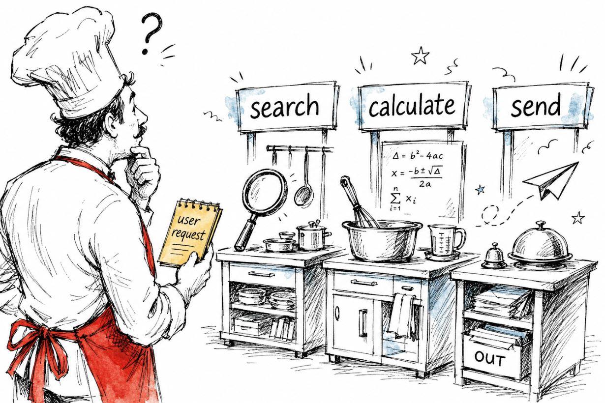 Tool Calling Explicado: Como Agentes de IA Decidem o Que Fazer