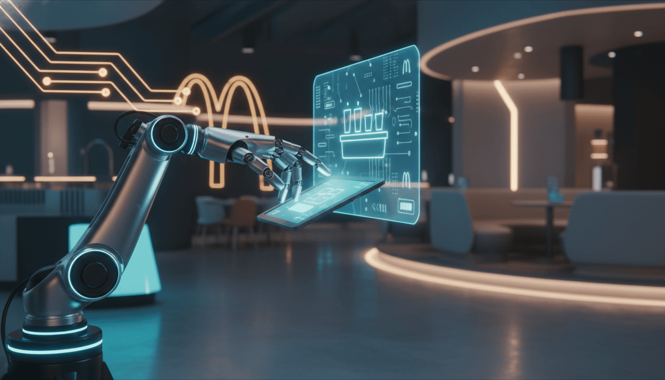 McDonald’s testa robôs com IA para otimizar atendimento automatizado em restaurante