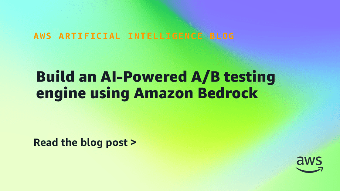 Como Construir um Motor de Testes A/B Inteligente com Amazon Bedrock e MCP