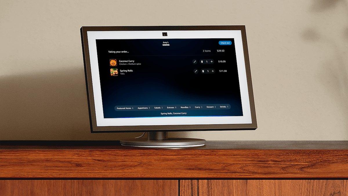 Alexa+ agora permite pedir comida pelo Uber Eats e Grubhub com conversa natural