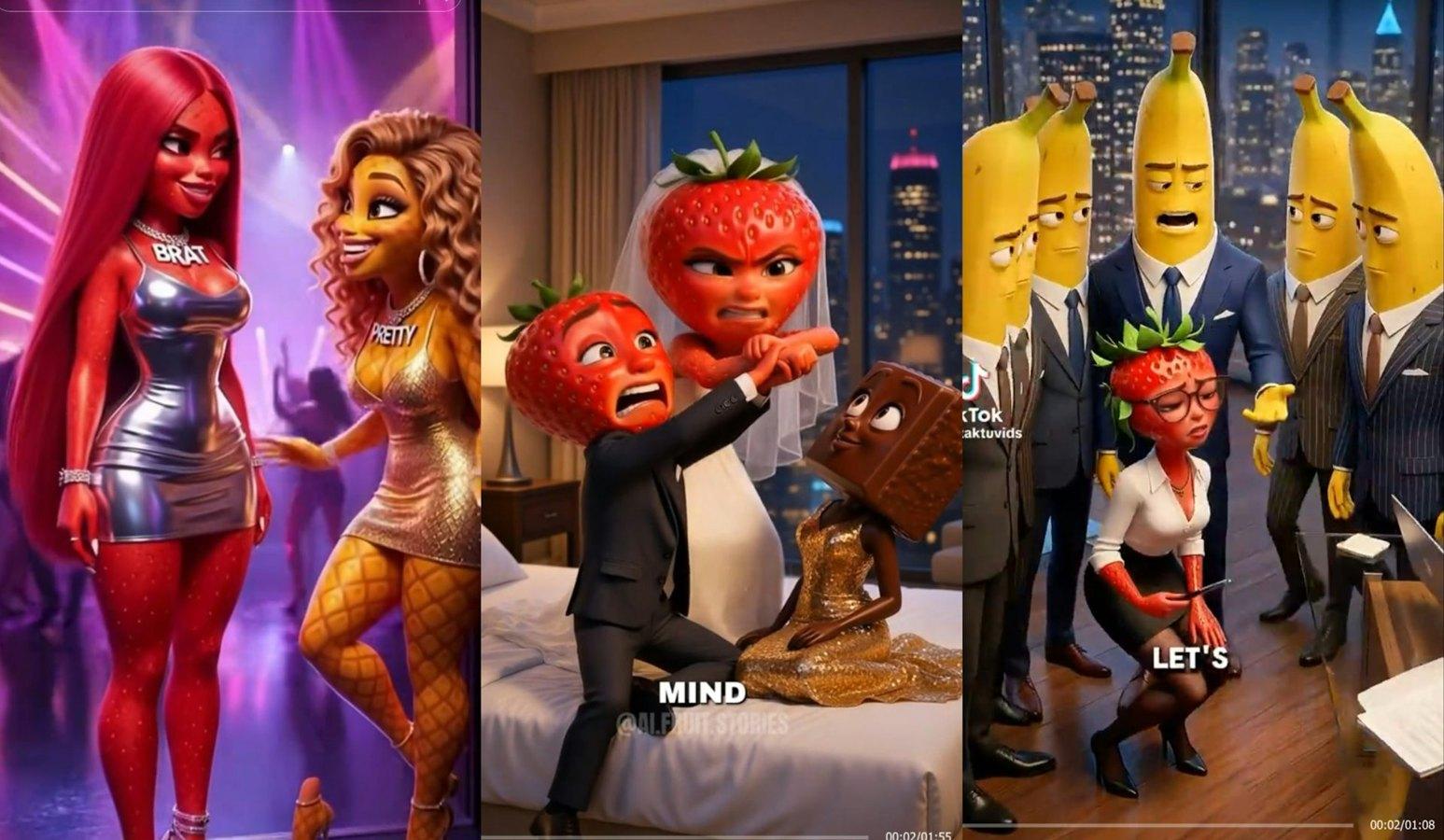 Por que milhões assistem a dramas de frutas geradas por IA no TikTok, mesmo com conteúdo questionável?