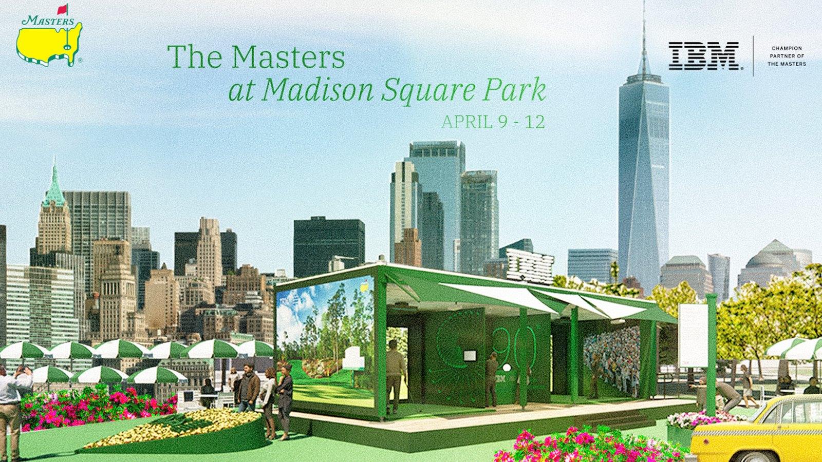 IBM promove primeira experiência imersiva do Masters em Madison Square Park com tecnologia AI