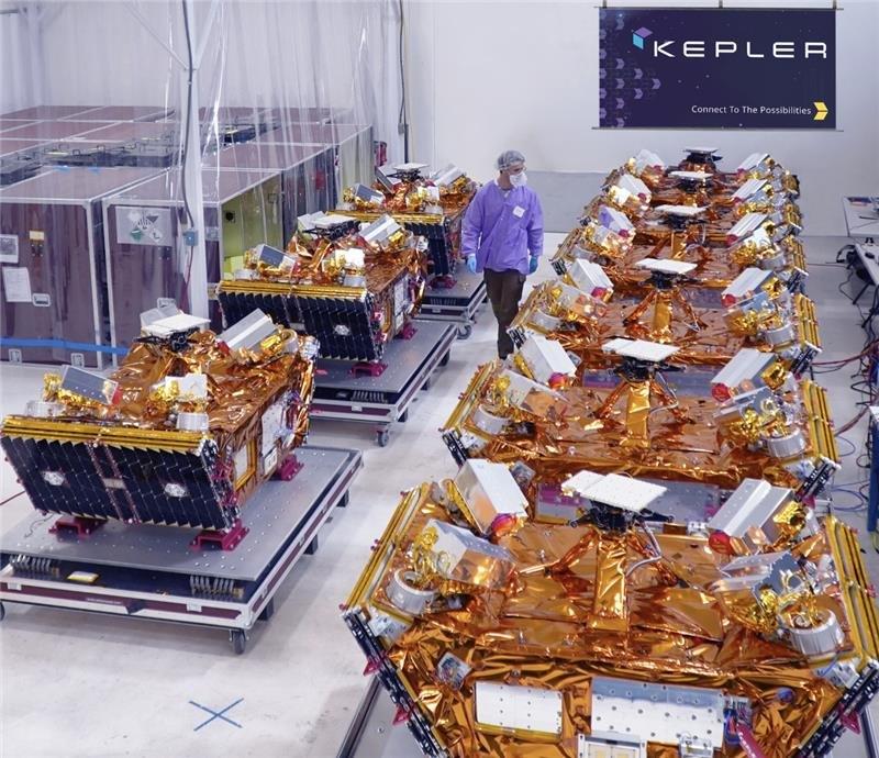 Kepler Communications inaugura maior cluster orbital de computação com 40 GPUs em órbita