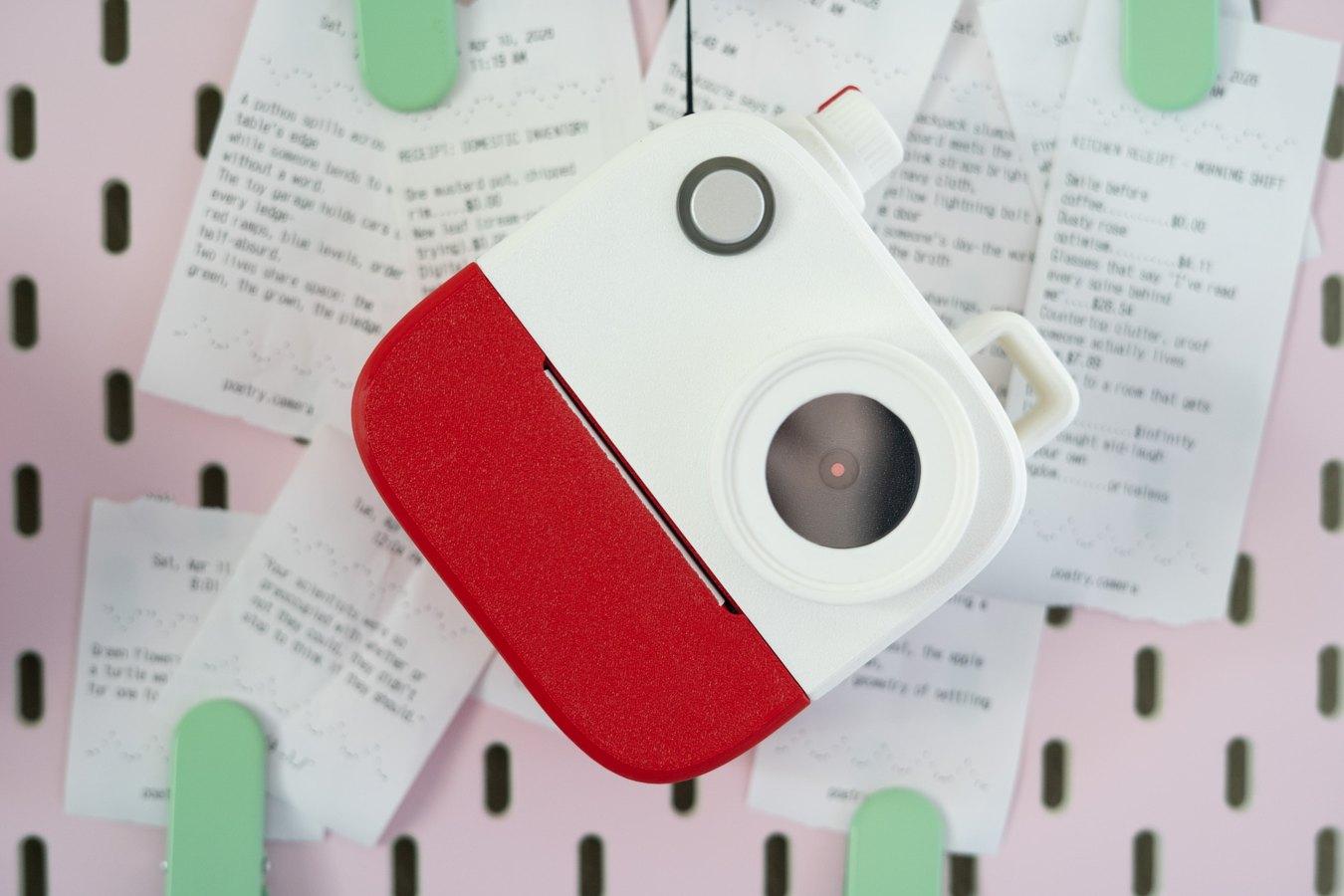 Poetry Camera: o gadget que imprime poemas gerados por IA em vez de fotos