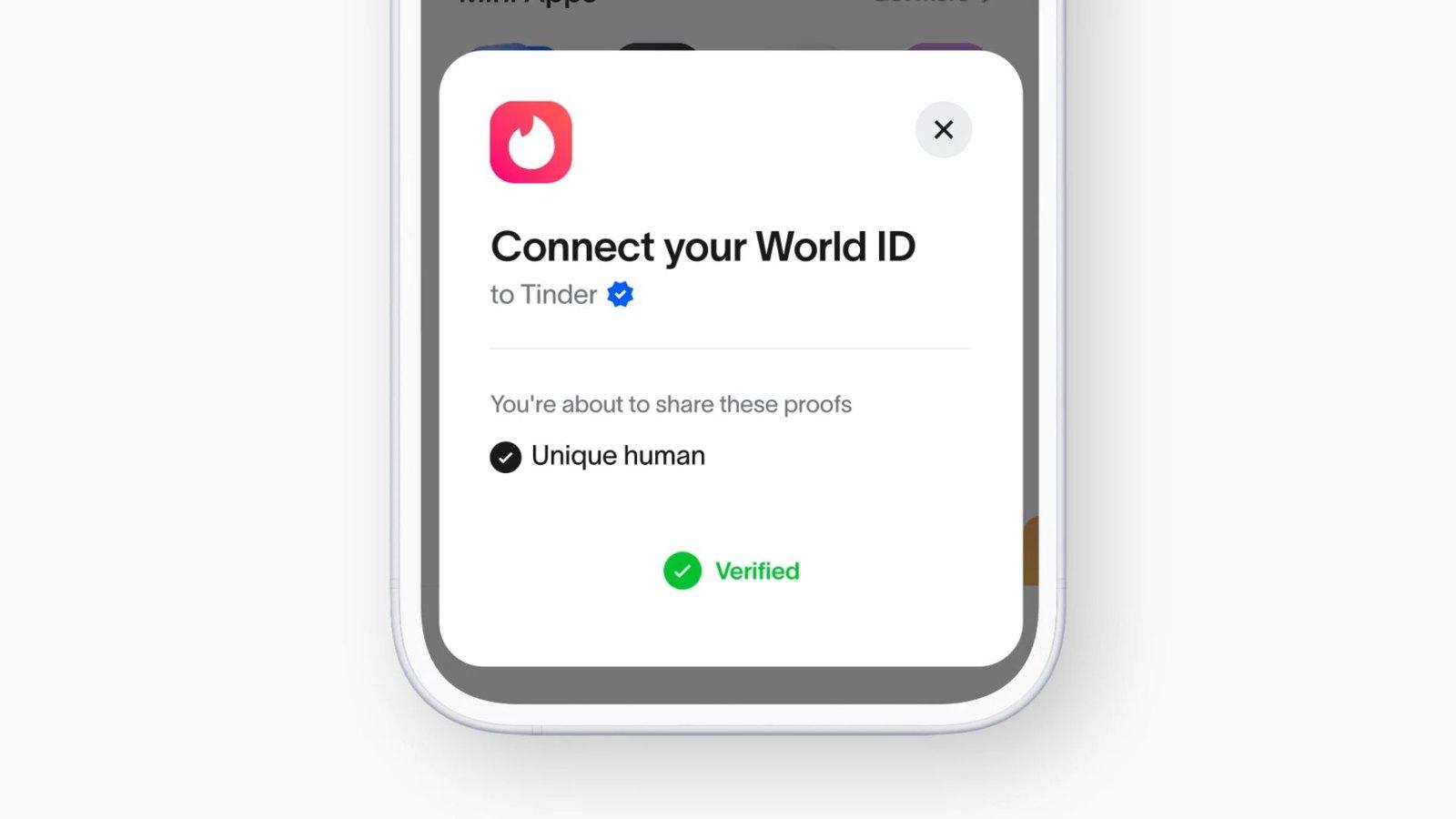 World ID e Tinder: verificação de identidade com o orbe de Sam Altman oferece cinco boosts grátis
