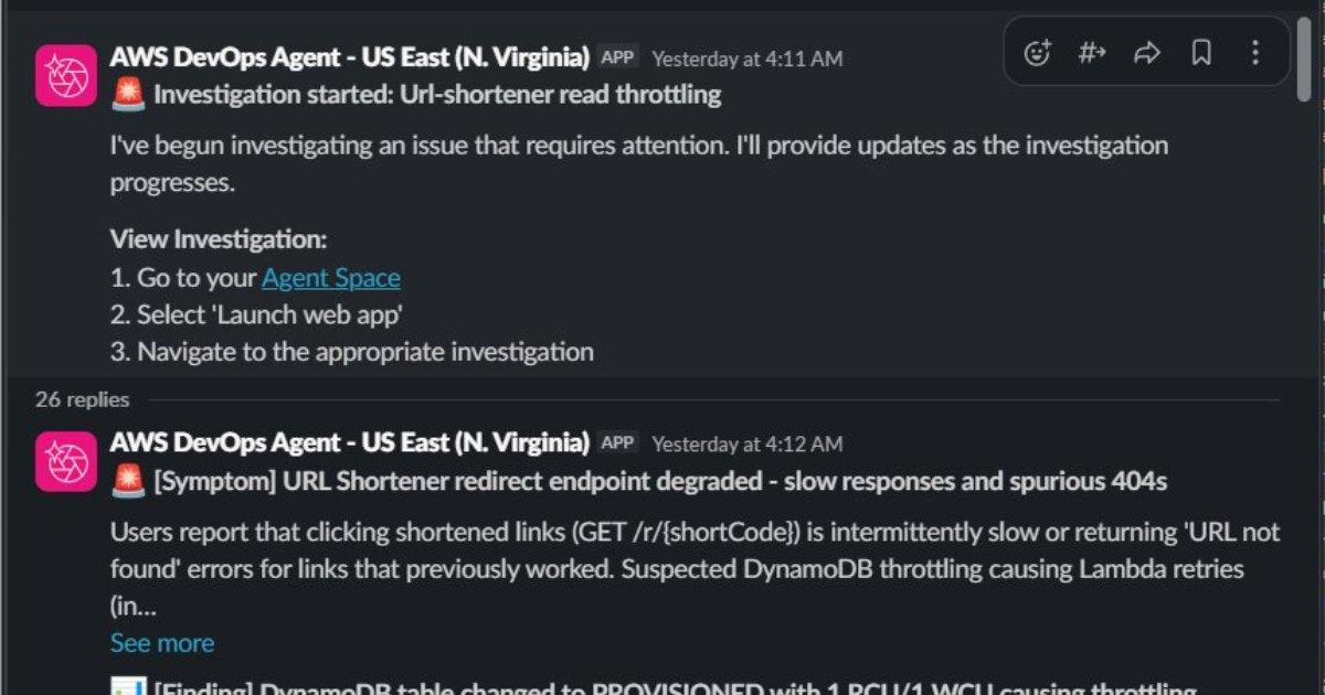 AWS lança DevOps Agent com IA generativa para investigação automática de incidentes
