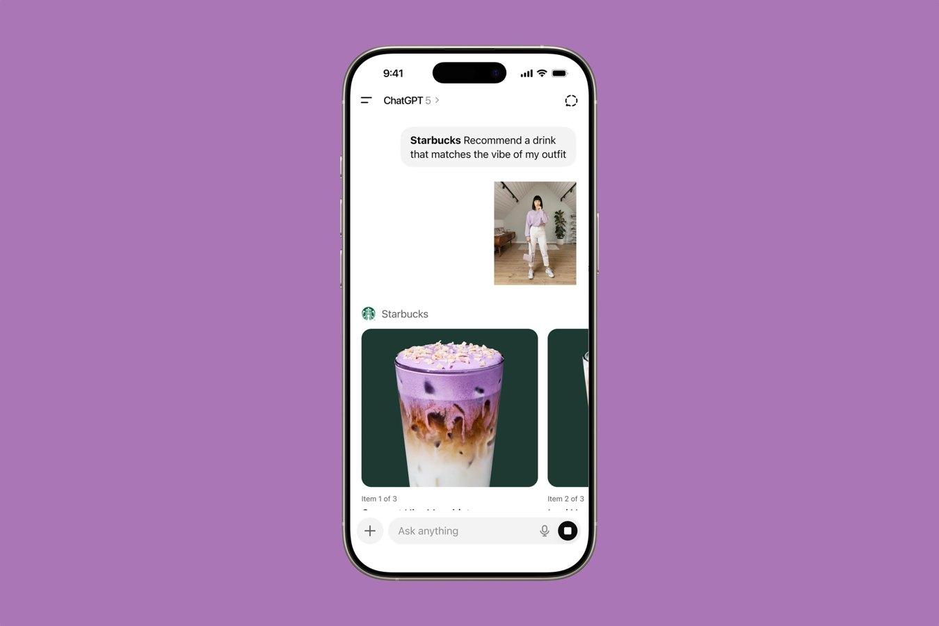 Starbucks lança app integrado ao ChatGPT para pedidos por IA, mas experiência ainda é complicada
