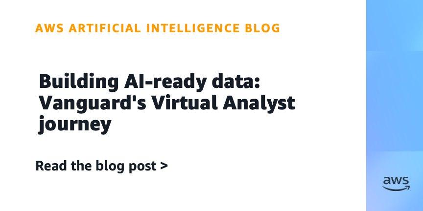 Como a Vanguard Construiu um Analista Virtual com Dados Prontos para IA na AWS