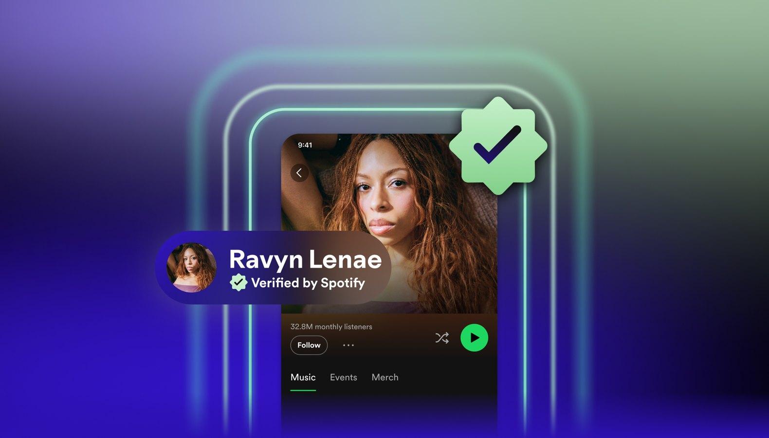 Spotify lança selo “Verified by Spotify” para combater perfis falsos e IA na música