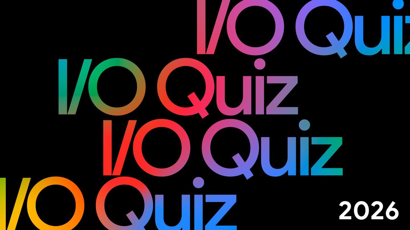 Teste seus conhecimentos sobre as novidades do Google I/O 2026 com quiz criado no Google AI Studio