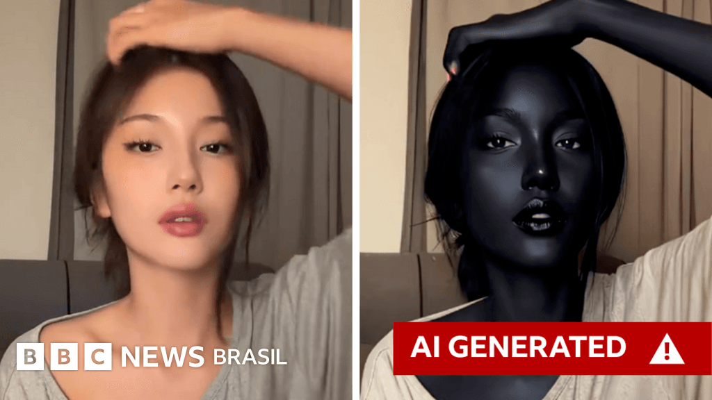 Como o TikTok está removendo vídeos de IA que sexualizam mulheres negras após denúncia da BBC