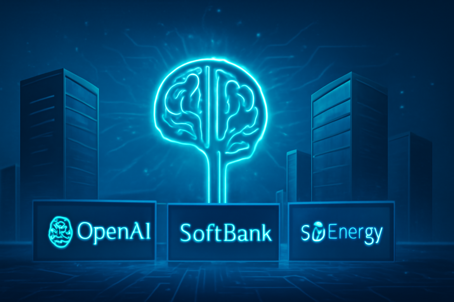 Parceria Estratégica entre OpenAI, SoftBank e SB Energy para Construção de Mega Data Centers de IA