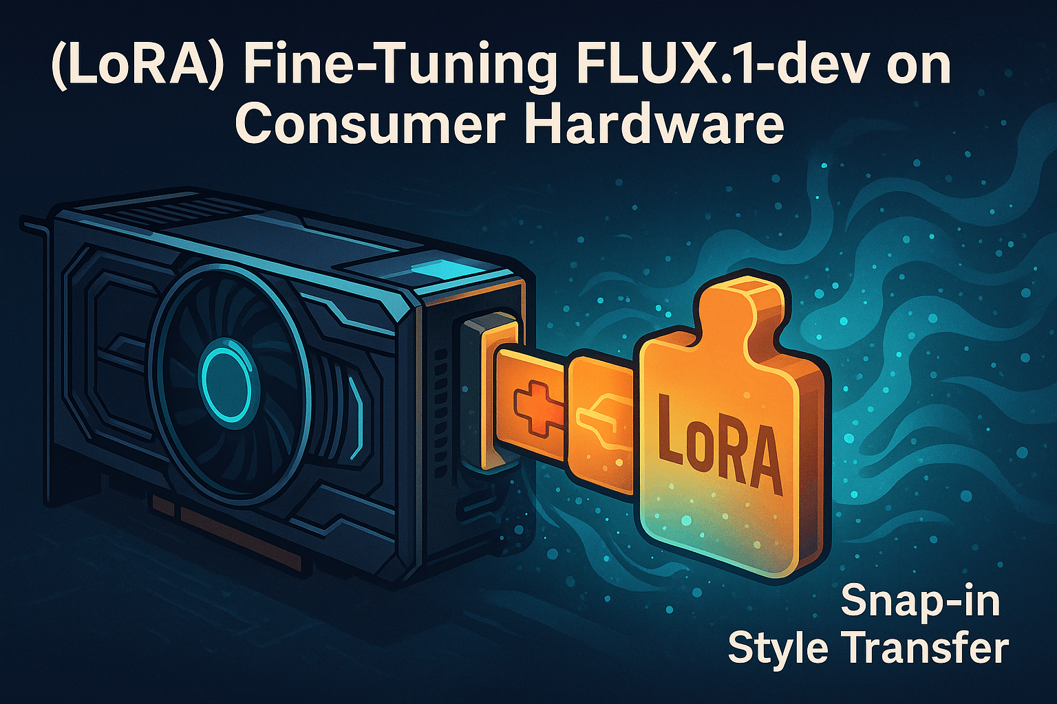 Como Ajustar o Modelo FLUX.1-dev Usando Hardware Comum com a Técnica LoRA