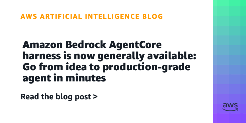 Amazon Bedrock AgentCore: agentes de IA em produção com duas chamadas de API