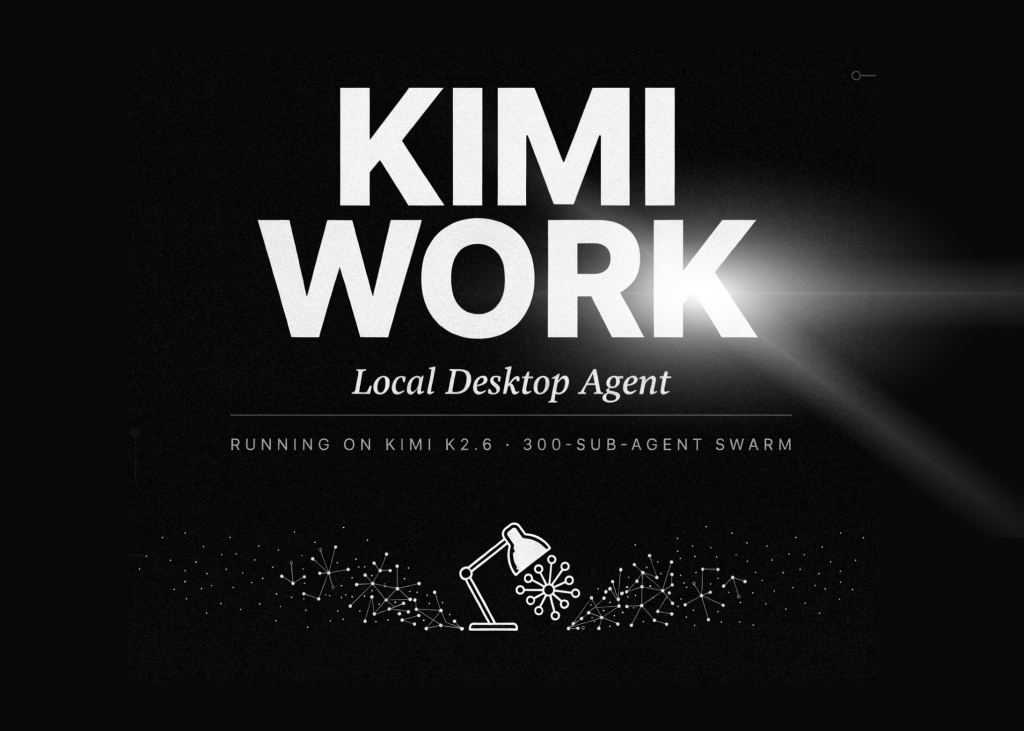 Moonshot AI Lança Kimi Work: Agente de Desktop Local com Enxame de 300 Subagentes