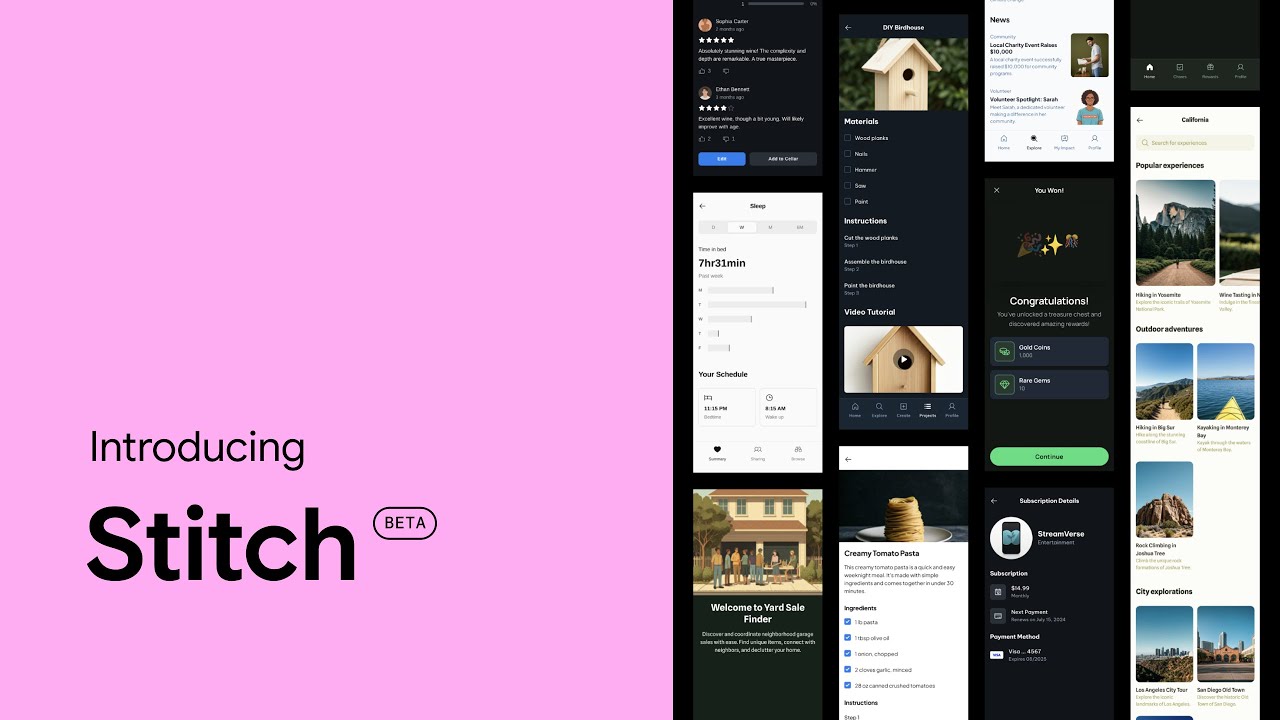Tutorial: Como transformar protótipos criados no Google Stitch em apps reais usando AI
